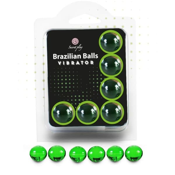 Secretplay - Sett med 6 brasilianske baller Vibrator