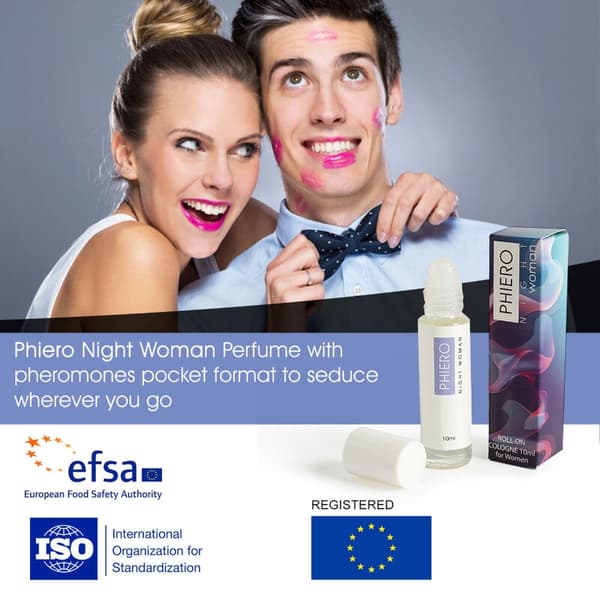 500 Cosmetics - Phiero Night Woman. Parfym med feromoner i roll-on-format för kvinnor