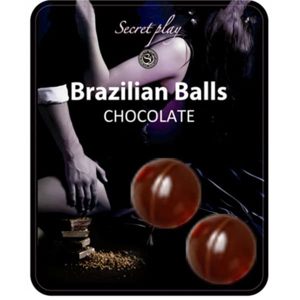 Secretplay - 2 brasilianska bollar Choklad