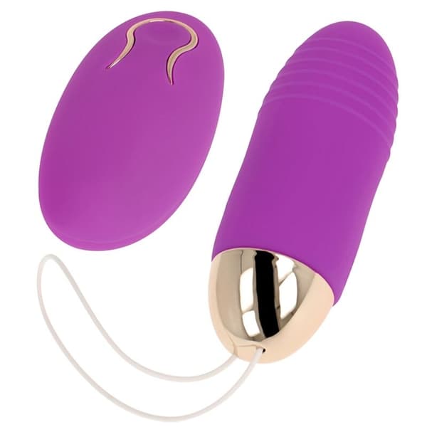 Ohmama - Fjernkontroll Vibrerende Egg 10 Speeds Lilla