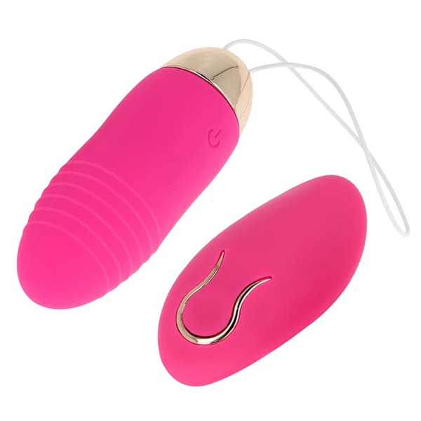 Ohmama - Kaukosäädin Vibrating Egg 10 Speeds Pink
