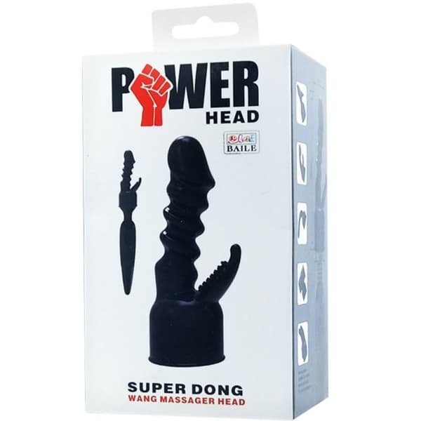 Baile - Power Head Udskifteligt hoved til intern og klitoris stimulering