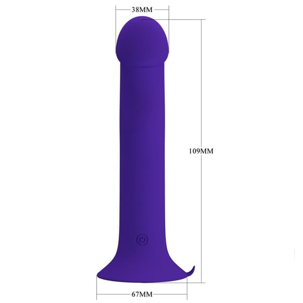 Pretty Love - Murray Youth Vibrating Dildo & Oppladbar Violet