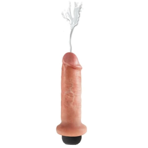 King Cock - 15,24 Cm Sprutende Dildo