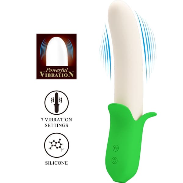 Pretty Love - Banana Knight Super Power 7 Silikonvibrationer