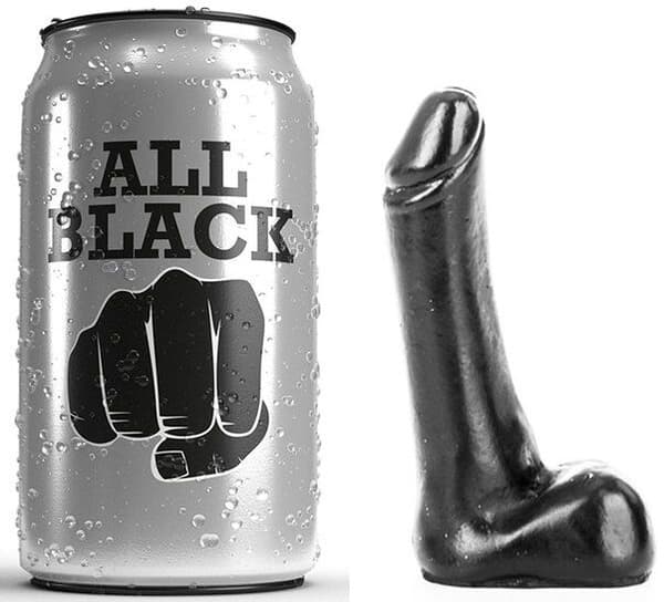 Helsvart - Dildo 9 Cm
