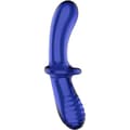 Miniatyrbild 3 av 6: Satisfyer - Double Crystal Dildo Blue