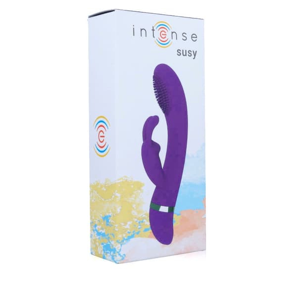 Intense - Susy Silicon Rabbit Lilac Oscillating Vibrator