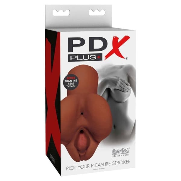 Pdx Plus - Vælg din fornøjelse dobbeltbrun masturbator