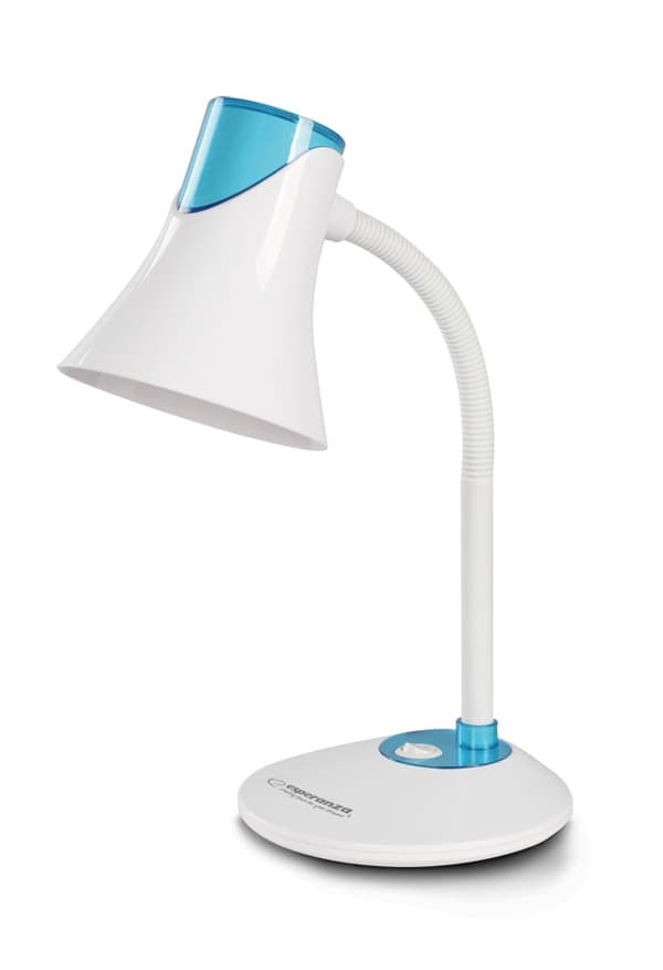 Esperanza Skrivebordslampe E27 Polaris Blå