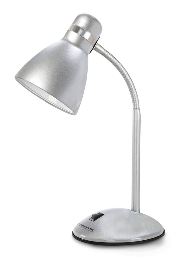 Esperanza Skrivebordslampe E27 Alkes Sølv Sølv