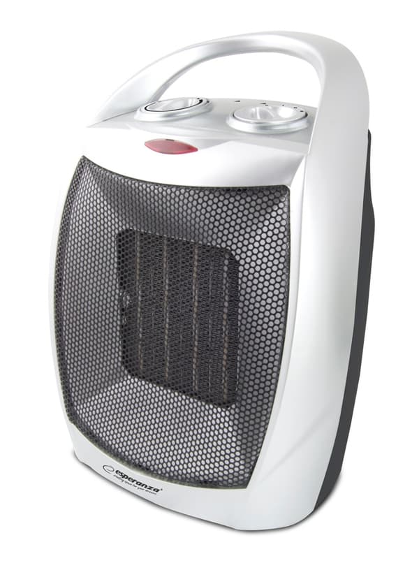 Esperanza keraaminen tuuletinlämmitin 750W/1500W Atacama musta