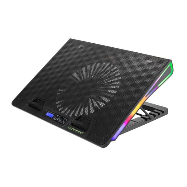 Esperanza Rgb Illuminated Gaming Notebook Cooling Pad Alize Sort