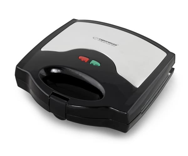 Esperanza Sandwich Maker 700W Med aftagelige tallerkener Muffuletta