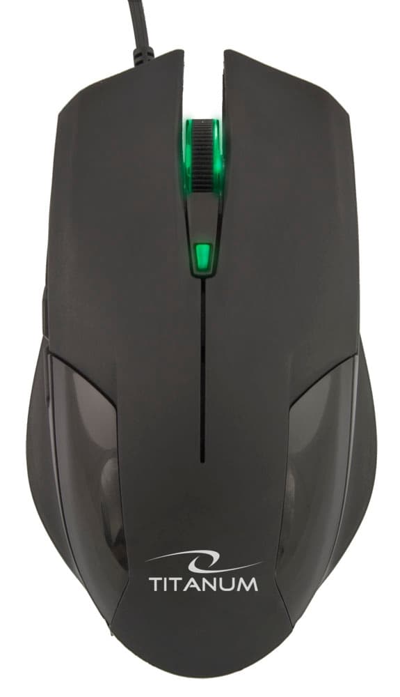 Titanum trådbunden mus för spelare 6D Opt. Usb Goblin