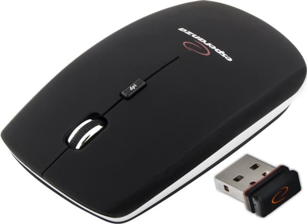 Esperanza langaton 2,4 GHz optinen hiiri 4D USB Saturn Black