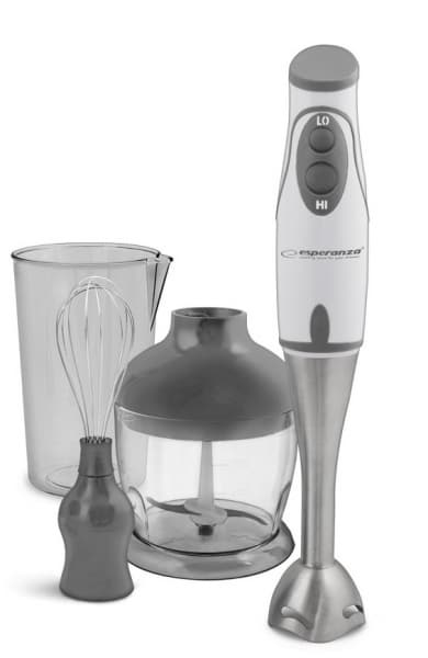 Esperanza stavmixer Pesto 450W rostfritt stålstav & komplett set