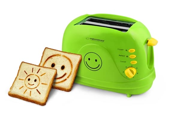 Esperanza brødrister Croissant med billedristning multifunktionel