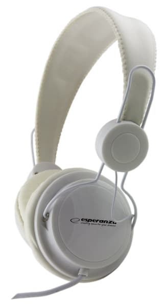 Esperanza Stereo Audio Hörlurar Sensation White