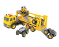 Miniatyrbillede 4 af 5: Junior Wheels Friction Trailer W. 4 Vehicles 1:12