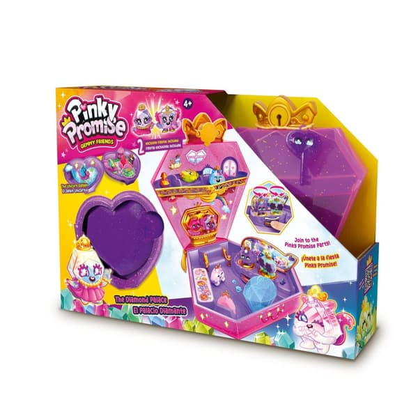 Pinky Promise Diamond Palace Dobbel lekesett