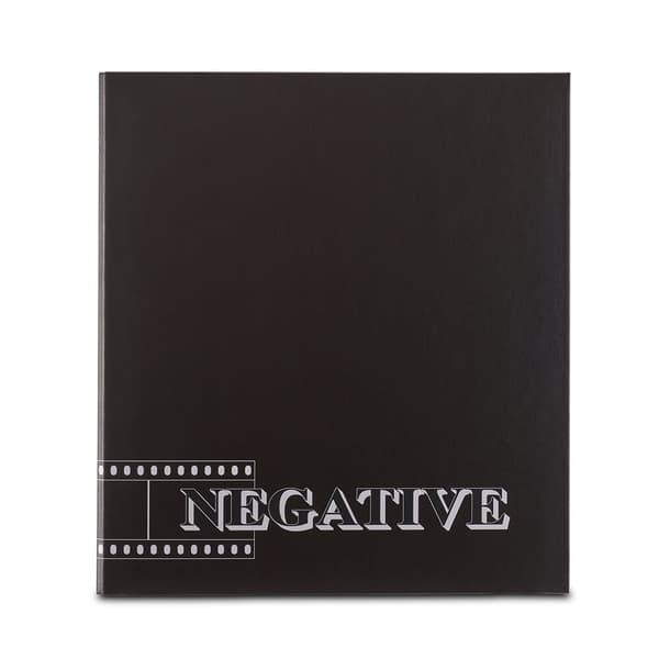 HAMA mappe for negative svart