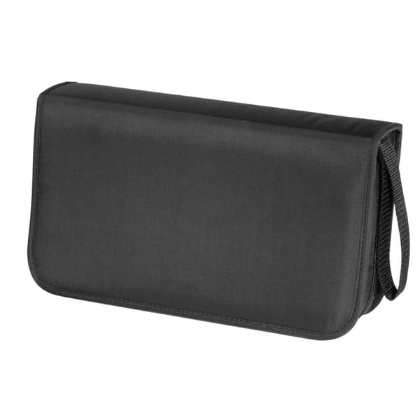 HAMA CD Case Nylon Sort Til 80 CD'er