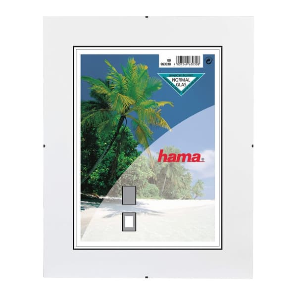 HAMA Clip kehys 30x40 cm normaali lasi Kuvan koko 20 x 28 cm