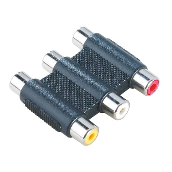 HAMA Adapter 3RCA-3RCA Hunn-Hunn Svart