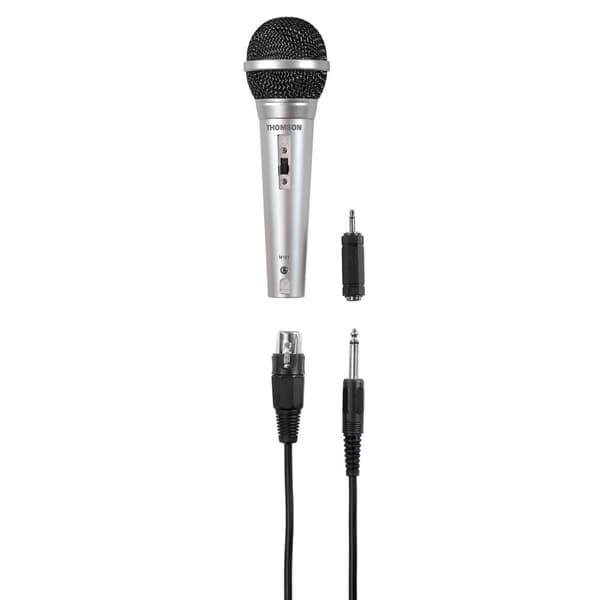 THOMSON Microphone M151 Dynamic Silver, XLR-kontakt