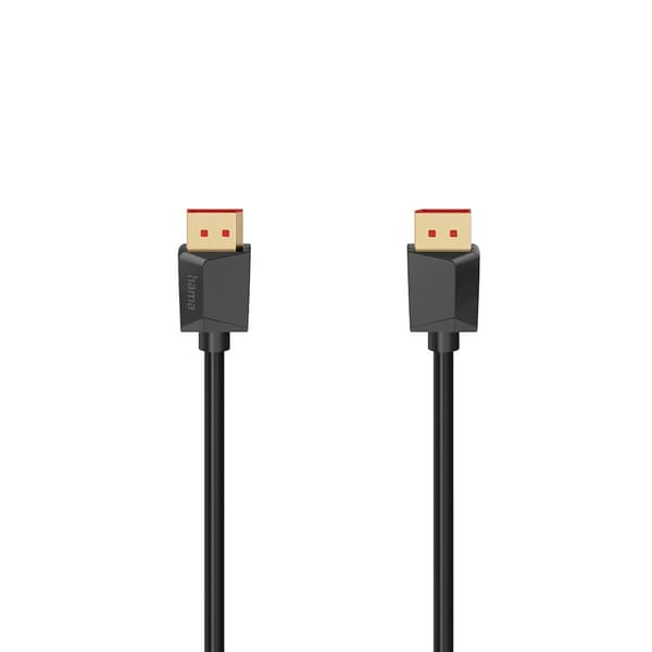 HAMA Kabel DisplayPort 2.1 8K Ultra-HD 2.0m Sort