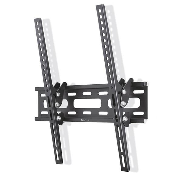 HAMA TV Wall Bracket Tilt VESA up to 400x400 75" Black Svart