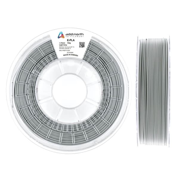 ADDNORTH E-PLA 750g Vaaleanharmaa