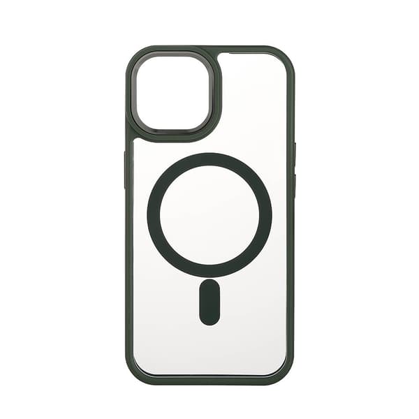 ONSALA Back Bumper Clear Case MagSerie iPhone 15 Clear Case Grønn Bumper