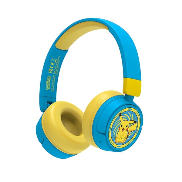 POKEMON Hodetelefon On-Ear Trådløs 85dB/95dB deling Aux