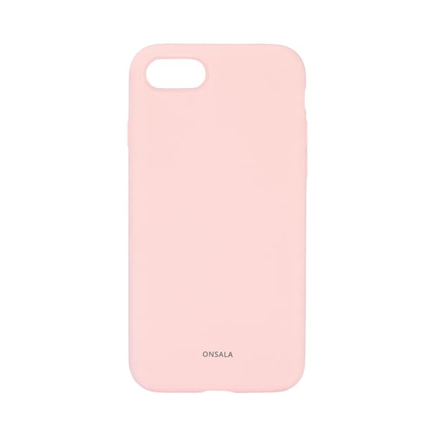 ONSALA Mobildeksel Silikon kritt Rosa iPhone 6/7/8/SE
