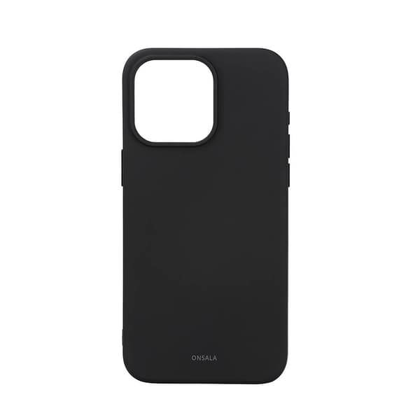 ONSALA Takaosa Sil Touch Kierrätetty MagSerie iPhone 15 Pro Max Black