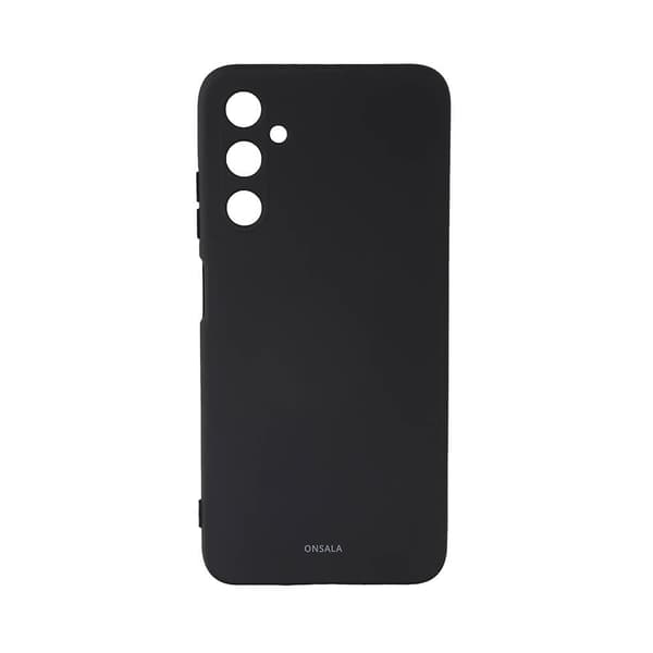 ONSALA taustakuori Sil Touch Samsung A05s 4G musta