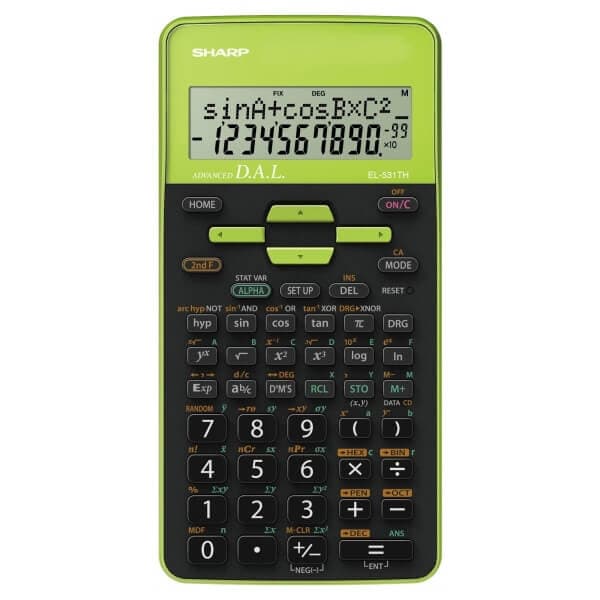 SHARP kalkulator EL531THBGR