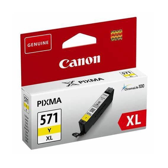 CANON Ink 0334C001 CLI-571XL Keltainen