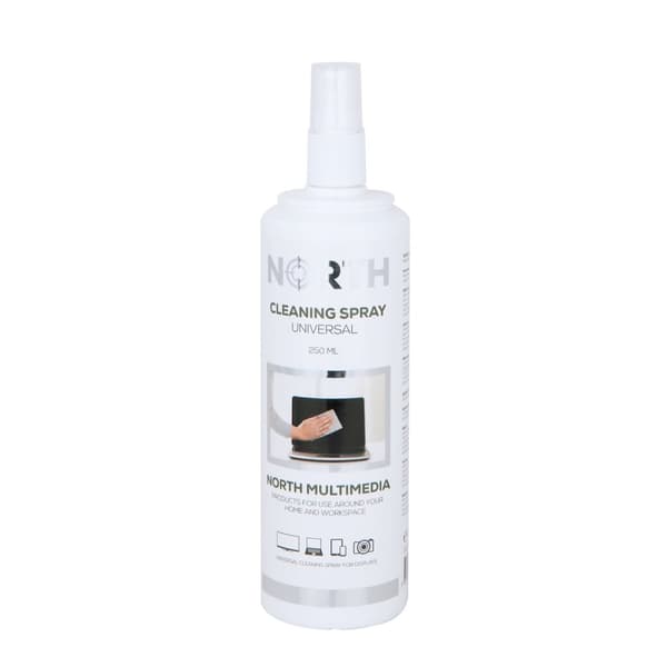 NORTH Cleaning Kit Universal Liquid 250ml ja puhdistusliina