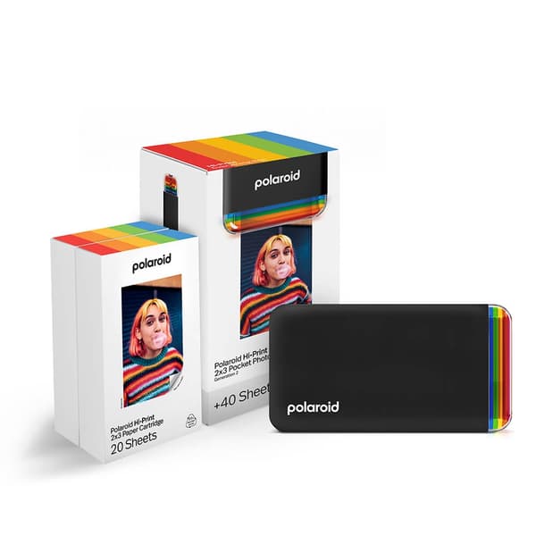 POLAROID-printer HiPrint 2x3 Gen. 2 E-boks Sort