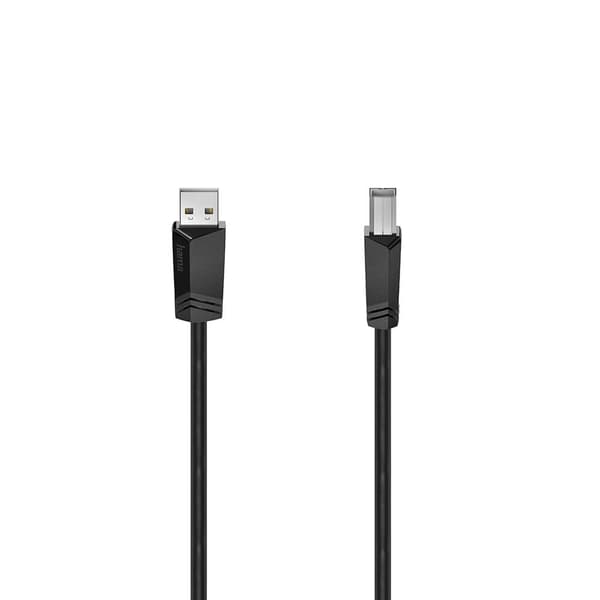 HAMA Kabel USB 2.0 480 Mbit/s 5m Sort