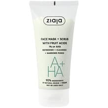 Ziaja - Face Mask + Scrub Fruit Acids - Peelingová maska s ovocnými kyselinami 55ml