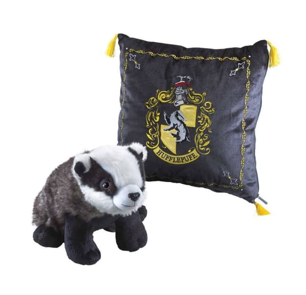 Harry Potter House maskotpute med plysjfigur Hufflepuff