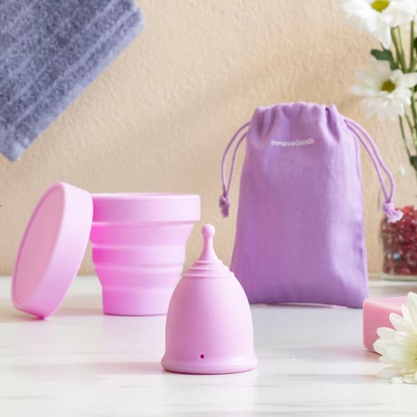 Menstruationskop med tilbehør Kuppy InnovaGoods