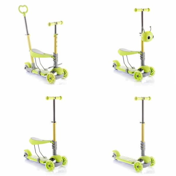 Evolusjonær 3-i-1 sparkesykkel for barn Scuvol InnovaGoods