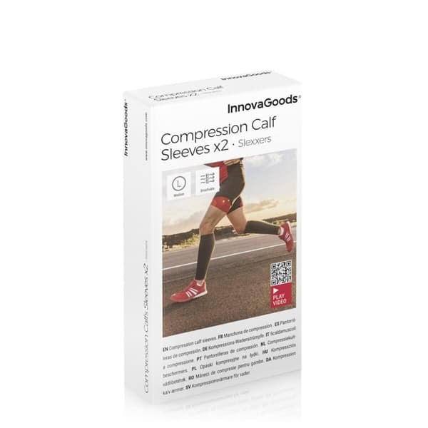 Kompresjonsleggermer for trening Slexxers InnovaGoods 2 enheter - Xl
