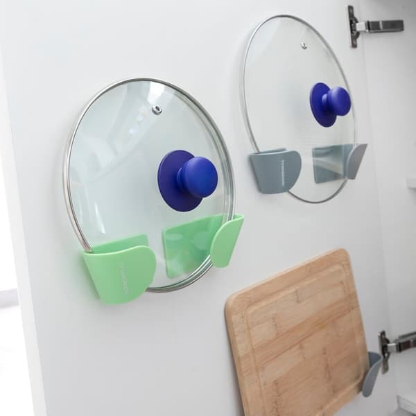 Sett med 3 limholdere for kasserollelokk Smarack InnovaGoods