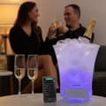 Miniatyrbillede 1 af 8: LED-kubus med genopladelig højtaler Sonice InnovaGoods